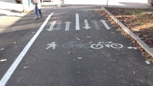 Русенски велосипедисти алармираха за нередности по новата велоалея по ул. &quot;Плиска&quot;