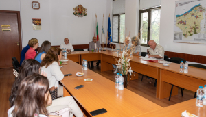 Кметът на Сливо поле проведе работна среща с делегация от румънската община Малу