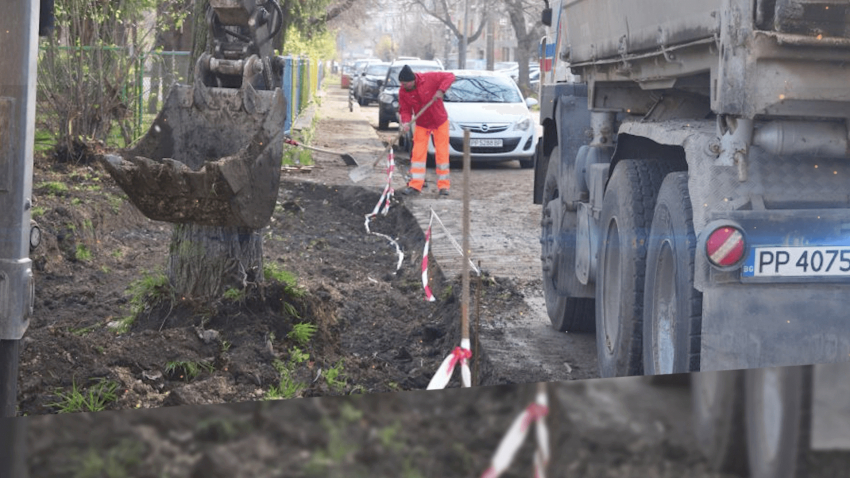 ВИДЕО: Започва ремонт на тротоар до ОУ &quot;Никола Икономов&quot; в Разград