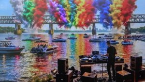 ВИДЕО: Русе и Гюргево правят първи по рода си трансграничен парад на лодки по Дунава