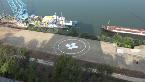 Обособиха временната площадка за медицински хеликоптери в Русе, постоянната се проектира