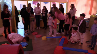ВИДЕО: Детска градина "Незабравка" в Разград също се сдоби със сензорна стая