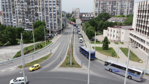Представители на всички фирми за случаен превоз в Русе с около 20 автобуса излязоха на протест