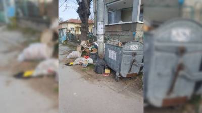 Глобиха гражданин в Търговище за изхвърляне на обемни отпадъци и строителни материали до контейнер