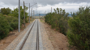 Mежду Хитрино и Плиска са модернизирани над 13 километра от железния път