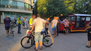 Атракционно влакче блъсна дете в центъра на Русе