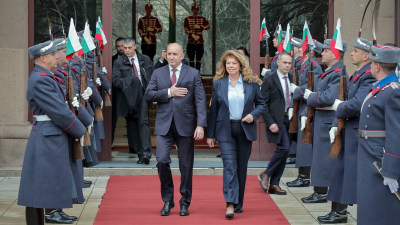 ВИДЕО: Румен Радев напусна президентството