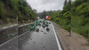Катастрофа между два товарни автомобила затвори пътя Русе - Бяла рано тази сутрин