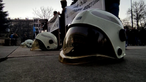Служители от системата на МВР в Русе излязоха на протест