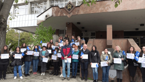 И служителите на НОИ в Русе протестираха с искане за ръст на заплатите си