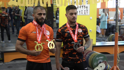 ВИДЕО: Русе посрещна 6-кратния европейски шампион Ангел Русев и сребърния медалист Дениз Данев