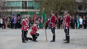 На тържествена церемония осветиха знамето на младите гвардейци на Русе 